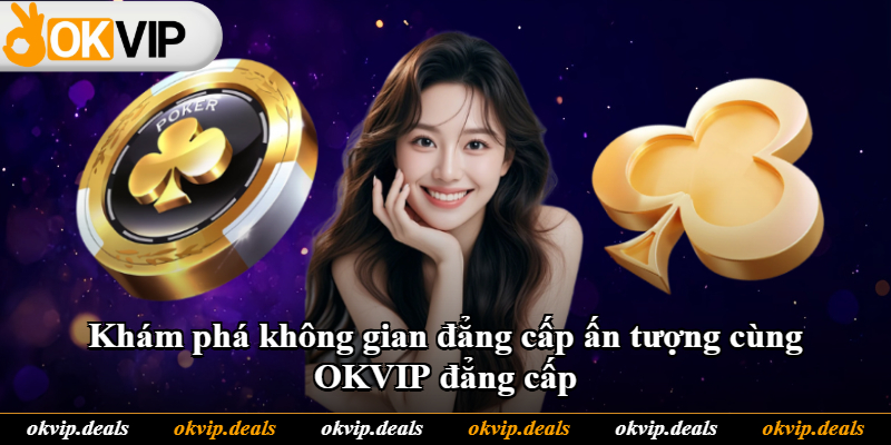 Khám phá không gian đẳng cấp ấn tượng cùng OKVIP đẳng cấp