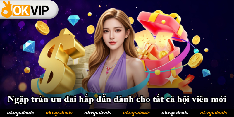 Ngập tràn ưu đãi hấp dẫn dành cho tất cả hội viên mới