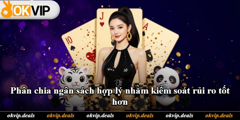 Phân chia ngân sách hợp lý nhằm kiểm soát rủi ro tốt hơn