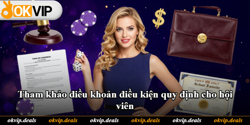 Tham khảo điều khoản điều kiện quy định cho hội viên Tham khảo điều khoản điều kiện quy định cho hội viên