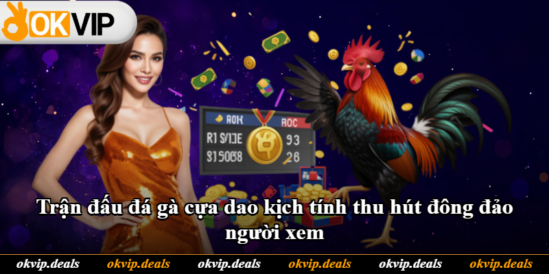 Trận đấu đá gà cựa dao kịch tính thu hút đông đảo người xem Trận đấu đá gà cựa dao kịch tính thu hút đông đảo người xem
